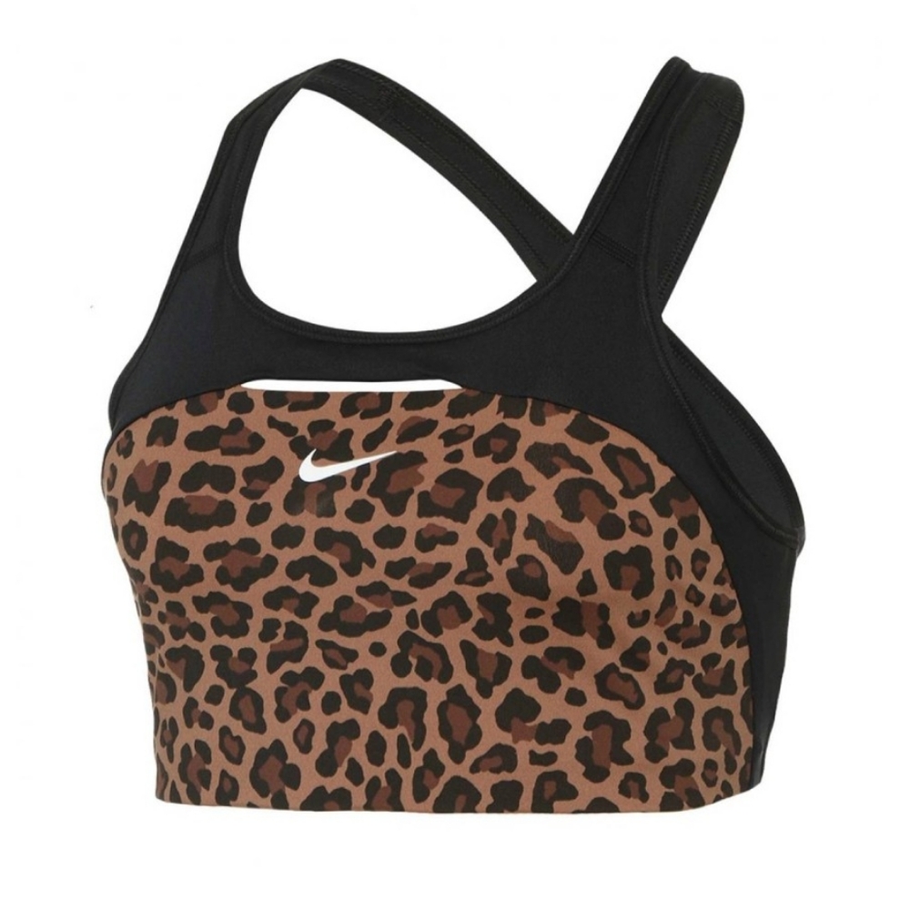 Nike sports bra leopard print Size Small